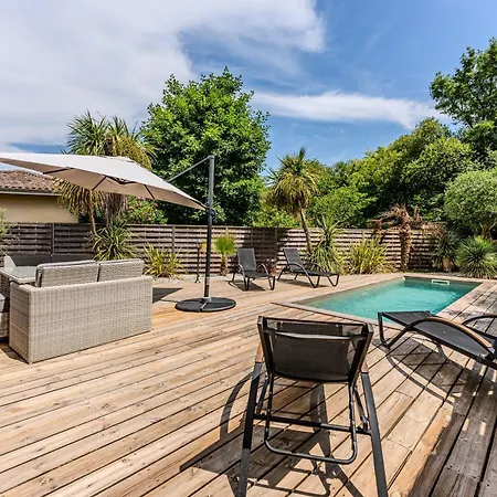 Pretty House With Pool And Large Terrace - Bassin D'arcachon *