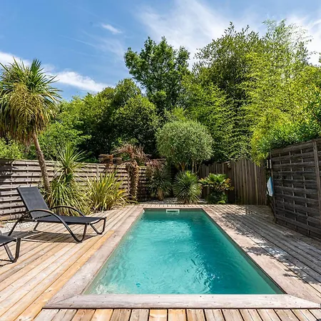 Pretty House With Pool And Large Terrace - Bassin D'arcachon 빌라 아레즈